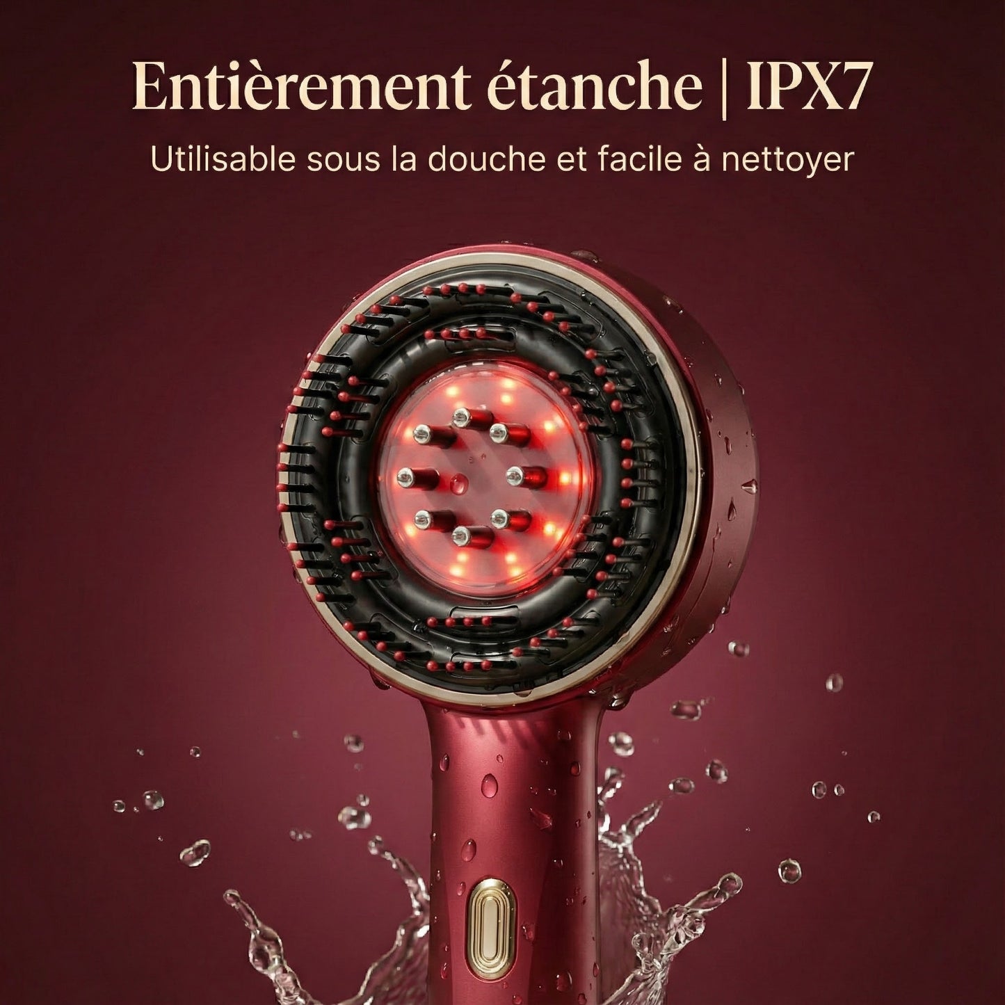 Velora Blyss associée à une huile capillaire naturelle pour un soin complet du cuir chevelu